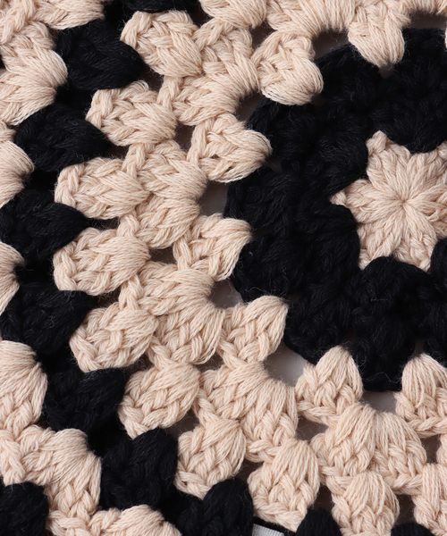 Casselini（キャセリーニ）の「【Casselini/キャセリーニ】クロシェ ベレー帽（ハンチング/ベレー帽・レディース・ベージュ/ブラウン・FREE）」の11枚目の写真