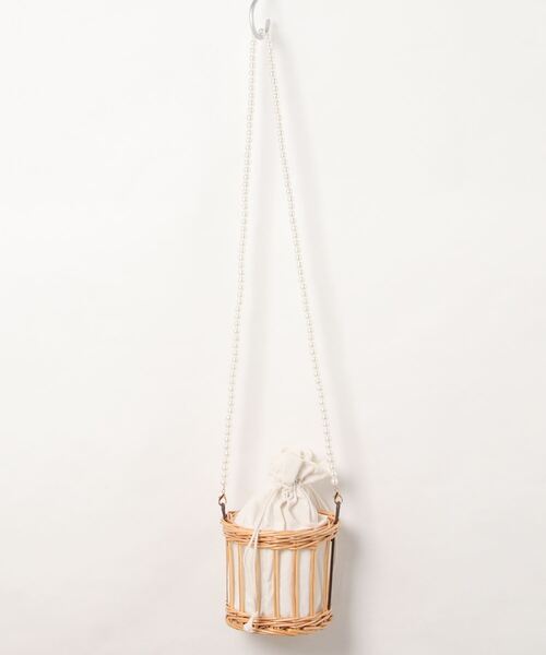 TONE SELECT GOODS（トーンセレクトグッズ）の「Liaa/パール かごバッグ（かごバッグ・レディース・その他1/その他2・FREE）」の6枚目の写真