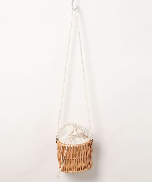 TONE SELECT GOODS（トーンセレクトグッズ）の「Liaa/パール かごバッグ（かごバッグ・レディース・その他1/その他2・FREE）」の9枚目の写真