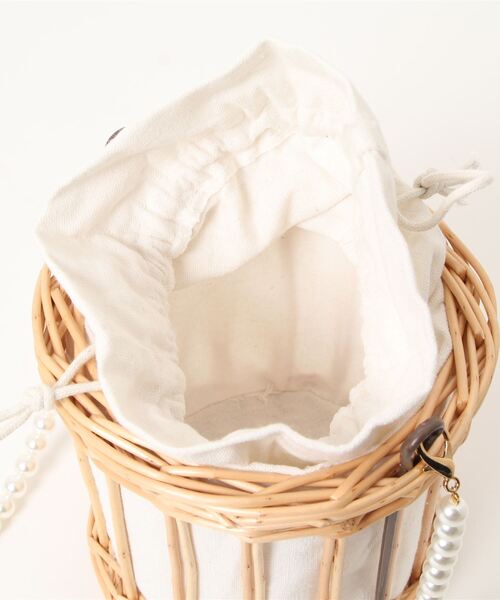 TONE SELECT GOODS（トーンセレクトグッズ）の「Liaa/パール かごバッグ（かごバッグ・レディース・その他1/その他2・FREE）」の11枚目の写真