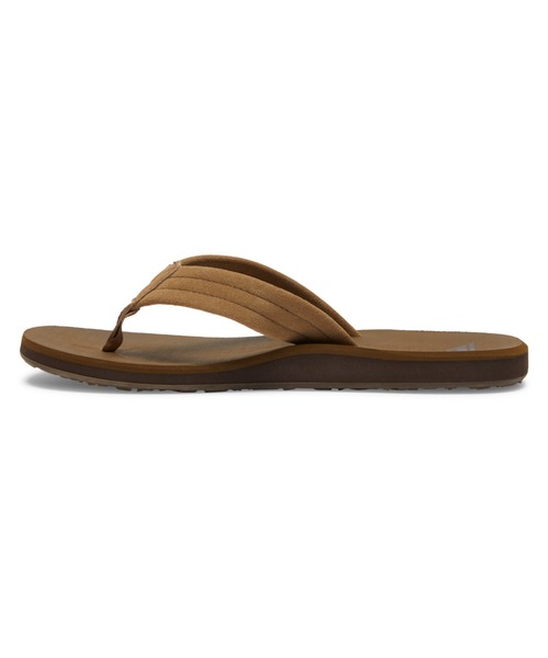 Quiksilver(クイックシルバー)の「CARVER SUEDE CORE/クイックシルバービーチサンダル(サンダル・メンズ・ブラウン/カーキ/ブラック・28cm/26cm/25cm/27cm)」の6枚目の写真