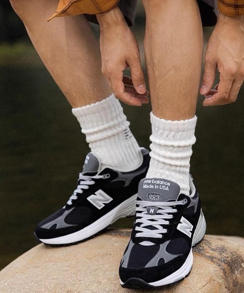 VIBGYOR（ヴィブジョー）の「【バーレスク】かかとロゴリブソックス(BQ)（ソックス/靴下・メンズ・ホワイト/ブラック/グレー・FREE）」の6枚目の写真