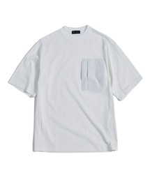 【ALMOSTBLACK/オールモストブラック】COTTON PLATING SHORT T SHIRTS