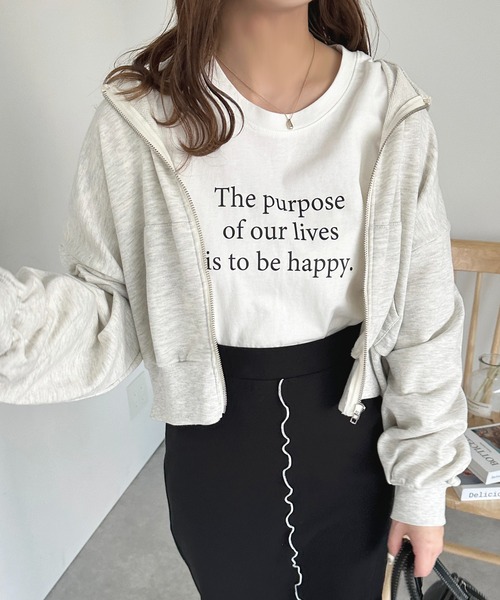 apres jour（アプレジュール）の「袖ボリュームジップパーカー【ZOZOTOWN限定アイテム】（パーカー・レディース・オフホワイト/ライトピンク/ナチュラル・フリー/X-LARGE）」の19枚目の写真