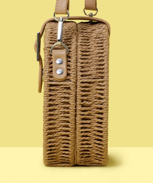 FOREVER 21（フォーエバー トゥエンティーワン）の「ラウンドバスケット（ショルダーバッグ・レディース・シルバー系その他/ベージュ・FREE）」の10枚目の写真