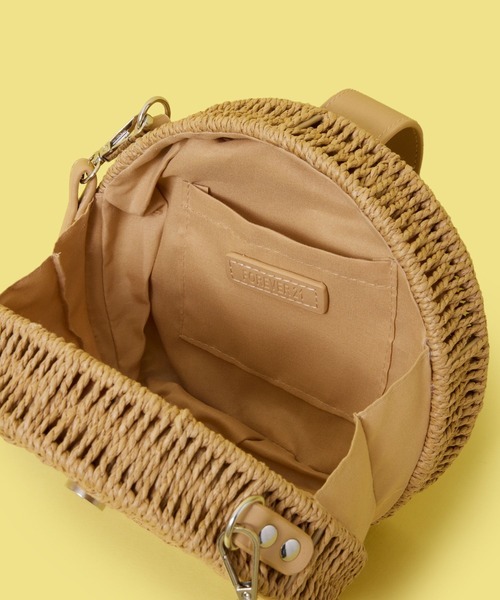 FOREVER 21（フォーエバー トゥエンティーワン）の「ラウンドバスケット（ショルダーバッグ・レディース・シルバー系その他/ベージュ・FREE）」の11枚目の写真