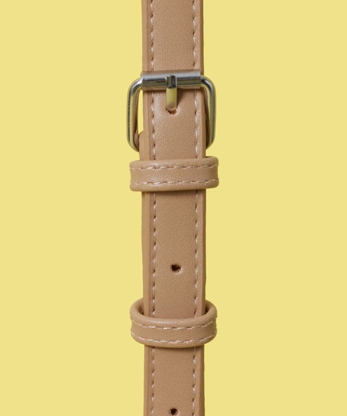 FOREVER 21（フォーエバー トゥエンティーワン）の「ラウンドバスケット（ショルダーバッグ・レディース・シルバー系その他/ベージュ・FREE）」の12枚目の写真