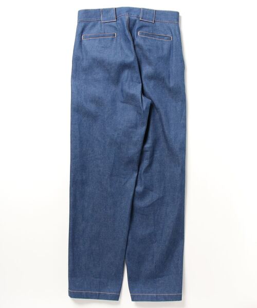 E.TAUTZ（イートウツ）の「【E.TAUTZ】PLEATED CHORE TROUSERS (INDIGO)（デニムパンツ・メンズ・インディゴブルー・30）」の3枚目の写真