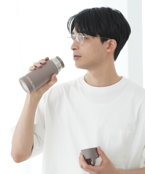 LAKOLE（ラコレ）の「ハンドル付きボトル[350ml] / 181703（水筒