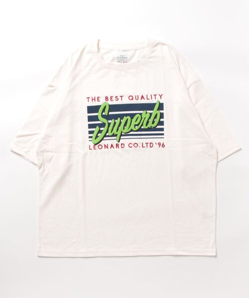 CORISCO(コリスコ)の「発泡、刺繍 SUPERB 半袖BIG TEE(M1)(Tシャツ/カットソー・メンズ・ブラック/ブルー/ライトグレー/レッド/グリーン/ホワイト・MEDIUM/LARGE/X-LARGE)」の19枚目の写真