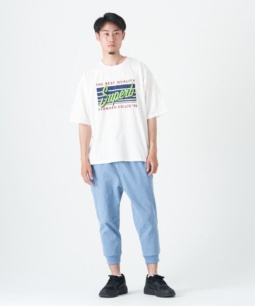 CORISCO(コリスコ)の「発泡、刺繍 SUPERB 半袖BIG TEE(M1)(Tシャツ/カットソー・メンズ・ブラック/ブルー/ライトグレー/レッド/グリーン/ホワイト・MEDIUM/LARGE/X-LARGE)」の22枚目の写真