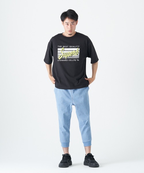 CORISCO(コリスコ)の「発泡、刺繍 SUPERB 半袖BIG TEE(M1)(Tシャツ/カットソー・メンズ・ブラック/ブルー/ライトグレー/レッド/グリーン/ホワイト・MEDIUM/LARGE/X-LARGE)」の16枚目の写真
