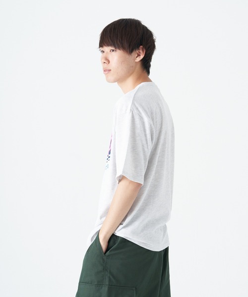 CORISCO(コリスコ)の「発泡、刺繍 SUPERB 半袖BIG TEE(M1)(Tシャツ/カットソー・メンズ・ブラック/ブルー/ライトグレー/レッド/グリーン/ホワイト・MEDIUM/LARGE/X-LARGE)」の12枚目の写真