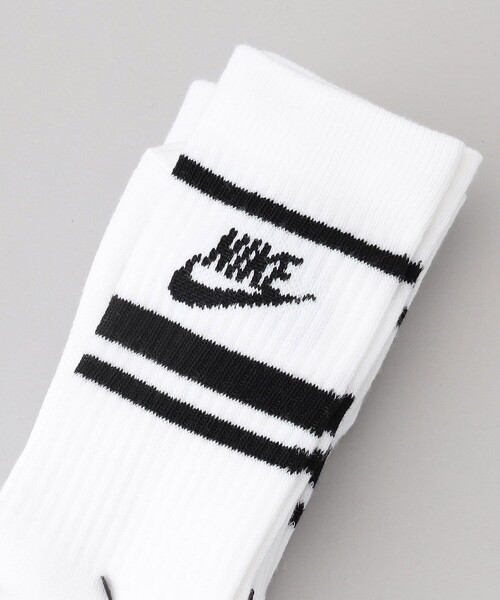 NIKE（ナイキ）の「NIKE/ナイキ エブリデイエッセンシャルクルーソックス（ソックス/靴下・レディース・ホワイト・ﾌﾘ-）」の2枚目の写真