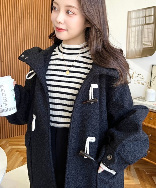 moment+（モーメントプラス）の「リングフェイクウールショート