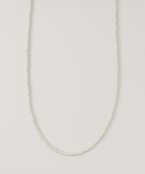 plage（プラージュ）の「【ERICKA NICOLAS BEGAY/エリッカ ニコラス ビゲイ】 3MM/75/S ネックレス（ネックレス・レディース・シルバー・FREE）」の4枚目の写真