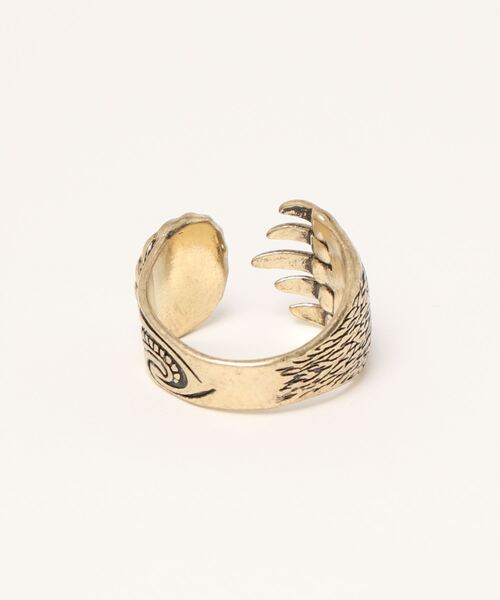 チャイハネ（チャイハネ）の「【チャイハネ】ベアハンドMEN'Sリング（リング・メンズ・ゴールド/シルバー・FREE）」の3枚目の写真