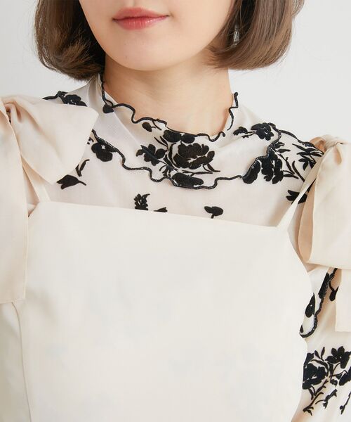 ems excite（エムズエキサイト）の「リボンキャミOP（ワンピース・レディース・ナチュラル/ブラック/ピンク・FREE）」の11枚目の写真