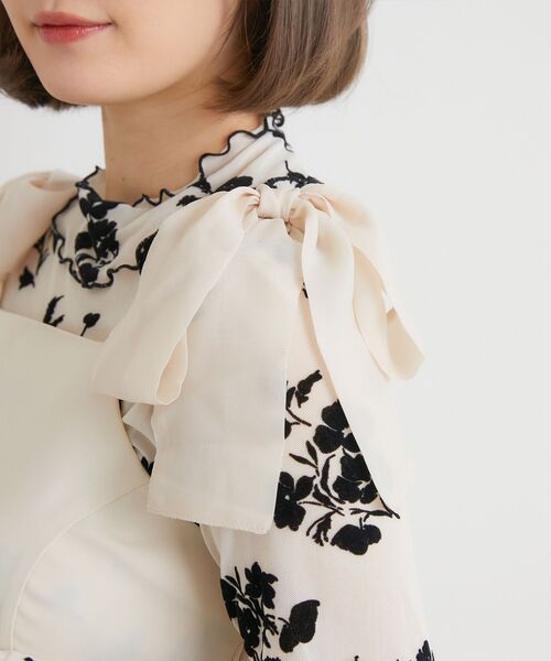 ems excite（エムズエキサイト）の「リボンキャミOP（ワンピース・レディース・ナチュラル/ブラック/ピンク・FREE）」の12枚目の写真