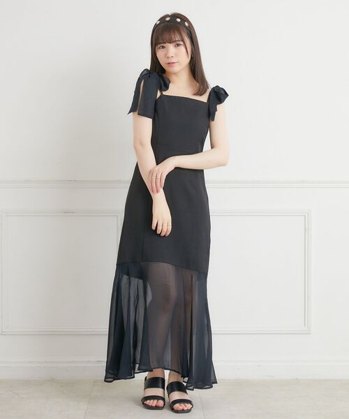 S64:新品❣️リボン キャミソール 単品 ブラック サイズ44 Amazon.co.jp: [Amazon Essentials] 4枚組 キャミソール スリム