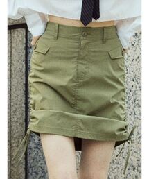 jouetie | ニーレングスサイドギャザースカート(スカート)