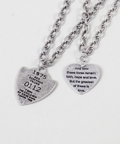 SPINNS（スピンズ）の「タグデザイン アンティークシルバーチェーンネックレス（ネックレス・レディース・A/B・ONESIZE）」の5枚目の写真