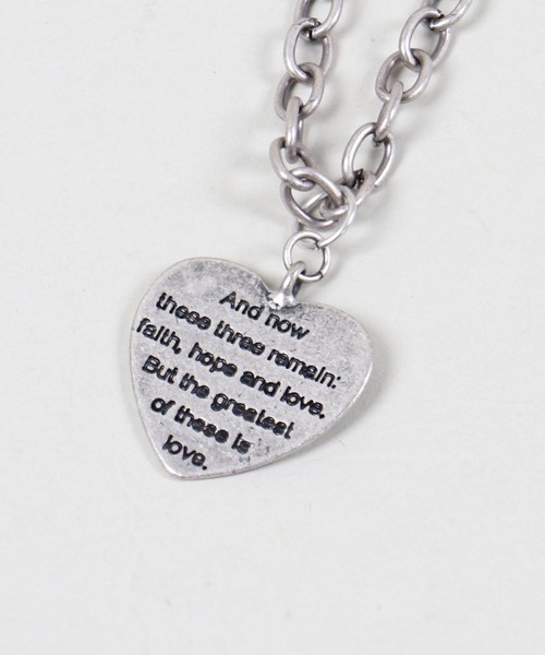 SPINNS（スピンズ）の「タグデザイン アンティークシルバーチェーンネックレス（ネックレス・レディース・A/B・ONESIZE）」の6枚目の写真