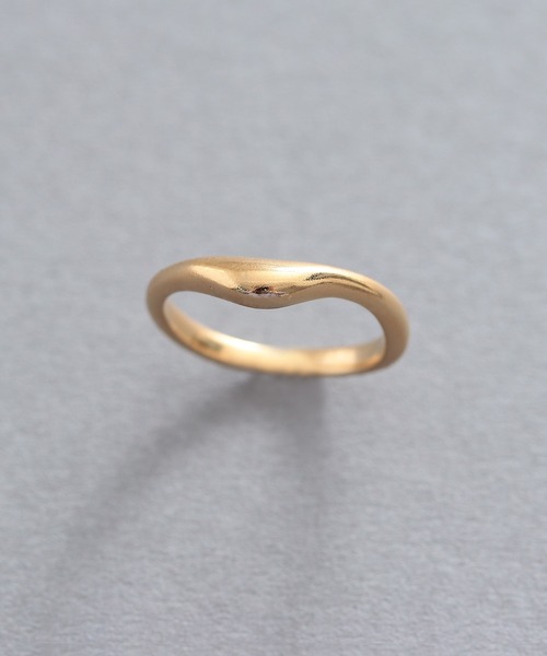 NOIR DE POUPEE（ノワールドプーペ）の「silver925 ニュアンス  ピンキーリング (ニッケルフリー)（リング・レディース・シルバー/ゴールド・#3/#5）」の9枚目の写真