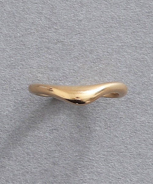 NOIR DE POUPEE（ノワールドプーペ）の「silver925 ニュアンス  ピンキーリング (ニッケルフリー)（リング・レディース・シルバー/ゴールド・#3/#5）」の8枚目の写真