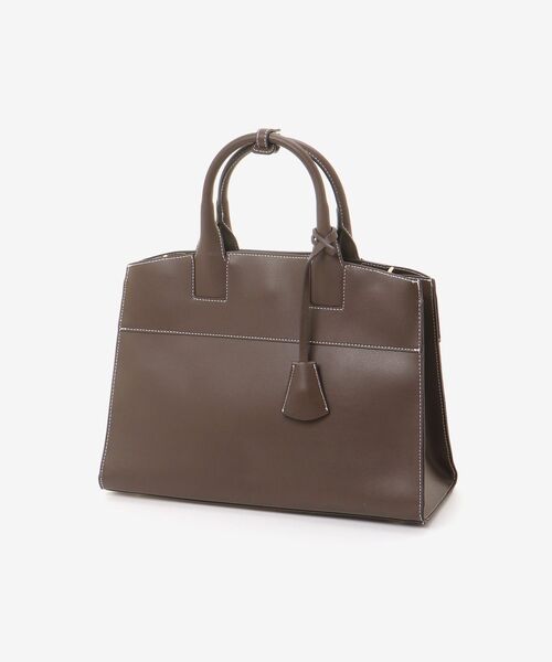 MAJESTIC LEGON(マジェスティックレゴン)の「A4スクエアトートバッグ(トートバッグ・レディース・アイボリー/ブラック/ブラウン・FREE)」の17枚目の写真