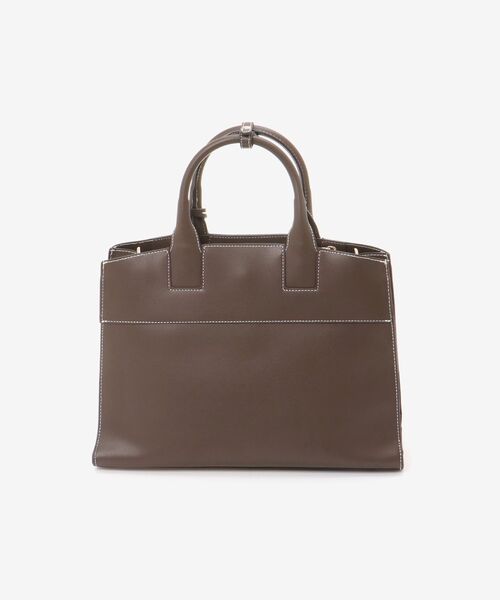 MAJESTIC LEGON(マジェスティックレゴン)の「A4スクエアトートバッグ(トートバッグ・レディース・アイボリー/ブラック/ブラウン・FREE)」の19枚目の写真