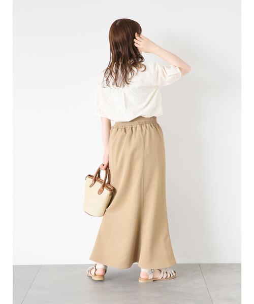 ehka sopo（エヘカソポ）の「◎バンドカラー刺繍ブラウス（シャツ/ブラウス・レディース・グリーン/ブラウン/オフホワイト/キナリ・F）」の18枚目の写真