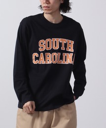 American casual print Ron T-shirt / アメカジプリントロンT 長袖 unisex
