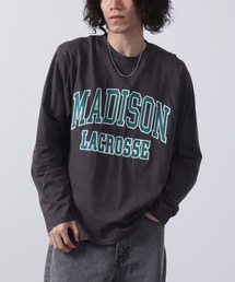 American casual print Ron T-shirt / アメカジプリントロンT 長袖 unisex