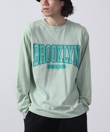 American casual print Ron T-shirt / アメカジプリントロンT 長袖 unisex
