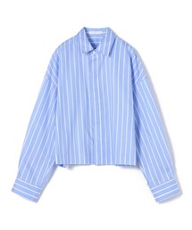 ねこ【新品】GALERIE VIE ギャルリーヴィー ストライプ シャツ コントラストストライプ レギュラーシャツ | GALERIE VIE (Women