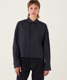 ギャルリーヴィー　GALERIE VIE セルロースシルクブロードボックスシャツ GALERIE VIE ギャルリーヴィー セルロースシルクブロード