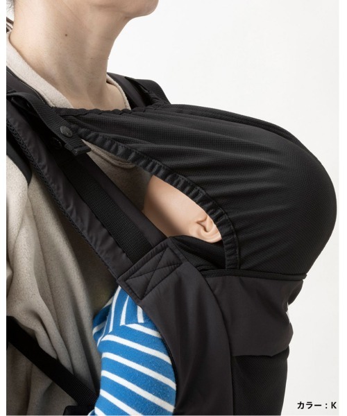 THE NORTH FACE（ザノースフェイス）の「THE NORTH FACE BABY COMPACT CARRIER / ザ・ノース・フェイス ベビー コンパクト キャリア（抱っこ紐/ベルトカバー/スリング・キッズ・オリーブ・FREE）」の8枚目の写真