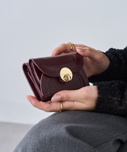 HASHIBAMI 財布 ミニウォレット ハシバミ ゴールド ラウンドフォルム Hashibami（ハシバミ） 財布 「HASHIBAMI」ニュー ラウンドフォルム