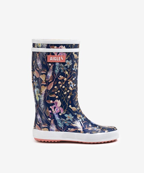 AIGLE(エーグル)の「ロリポッププレイ3 ラバーブーツ(レインシューズ・キッズ・レオパード/グリーン/ライトブルー/ネイビー・31/30/33/32/26/27/29/28)」の13枚目の写真