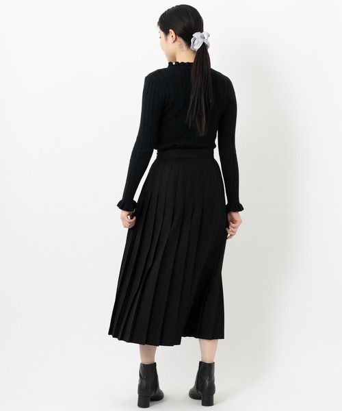 セール】ONeil of Dublin オールプリーツ ウールロングスカート 83cm