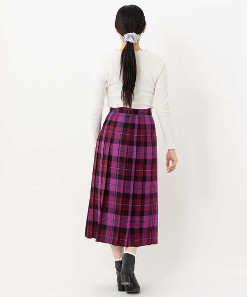 セール】ONeil of Dublin オールプリーツ ウールロングスカート 83cm