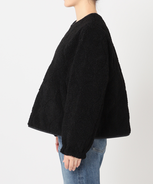 Traditional Weatherwear(トラディショナルウェザーウェア)の「【TRADITIONAL WEATHERWEAR 】別注 BOA SHORT ブルゾン(ブルゾン・レディース・ホワイト系その他/ブラック・FREE)」の6枚目の写真