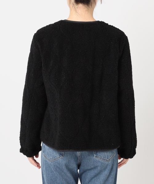 Traditional Weatherwear(トラディショナルウェザーウェア)の「【TRADITIONAL WEATHERWEAR 】別注 BOA SHORT ブルゾン(ブルゾン・レディース・ホワイト系その他/ブラック・FREE)」の7枚目の写真