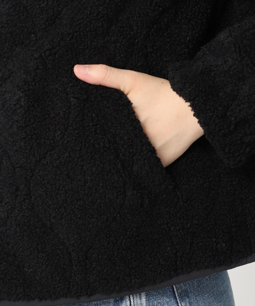 Traditional Weatherwear(トラディショナルウェザーウェア)の「【TRADITIONAL WEATHERWEAR 】別注 BOA SHORT ブルゾン(ブルゾン・レディース・ホワイト系その他/ブラック・FREE)」の13枚目の写真