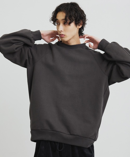 PUBLIC TOKYO（パブリックトウキョウ）の「極　リラックスプルオーバースウェット（スウェット・メンズ・グレー/ベージュ/ブラック/ダークグレー・1/2/3）」の13枚目の写真
