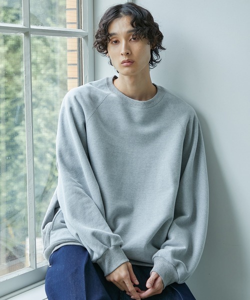 PUBLIC TOKYO（パブリックトウキョウ）の「極　リラックスプルオーバースウェット（スウェット・メンズ・グレー/ベージュ/ブラック/ダークグレー・1/2/3）」の19枚目の写真