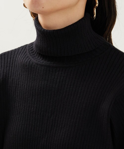 FREAK'S STORE（フリークスストア）の「限定展開　パフスリーブ ハイネック ニット（ニット/セーター・レディース・ベージュ/ブラック/オフホワイト/グリーン/その他13・ﾌﾘ-）」の11枚目の写真