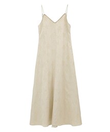 【CLANE/クラネ】VINTAGE FLOWER SATIN CAMI ONEPIECE/ヴィンテージフラワーサテンキャミワンピース
