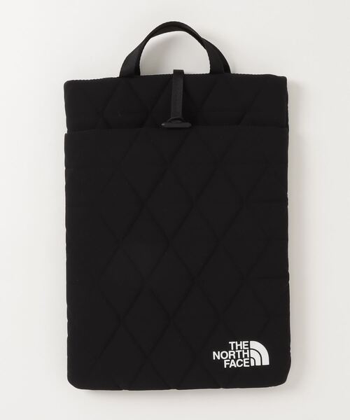 THE NORTH FACE(ザノースフェイス)の「THE NORTH FACE Geoface PC Sleeve 13 ジオフェイスピーシースリーブ13インチ(ビジネスバッグ・メンズ・ブラック/ベージュ・FREE)」の3枚目の写真